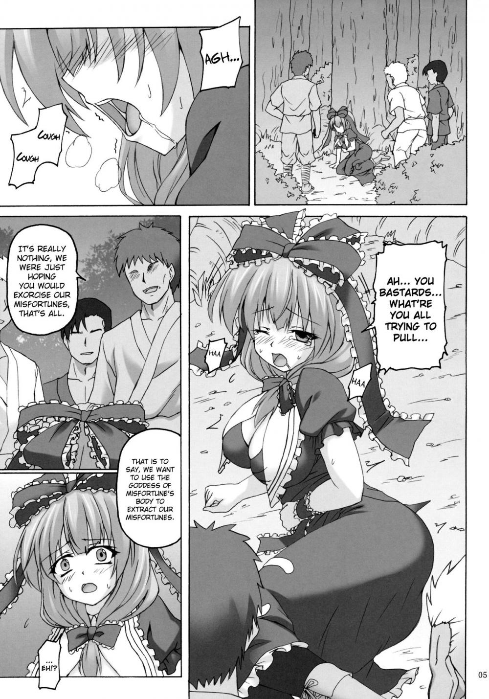 Hentai Manga Comic-Kagiyama Hina's Disaster-Read-4